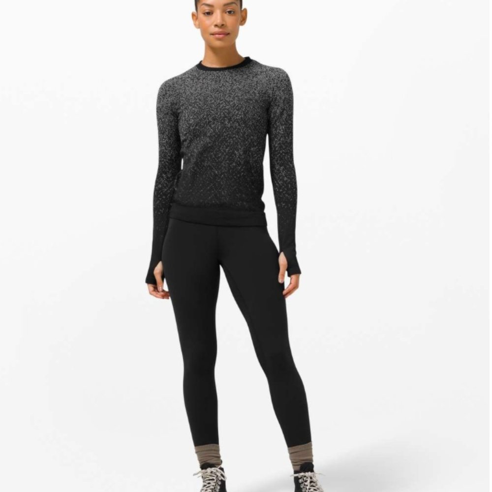 Lululemon Restless Herringbone Pullover Womens 12